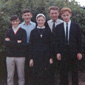 Margaret with her brothers - John, Barney, Fergus and Gerry