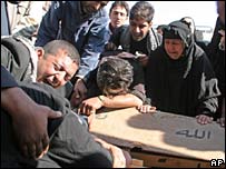 Lễ chôn cất các nạn nhân vụ đánh bom hôm Thứ Năm