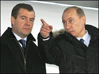 Путін та Мєдвєдєв