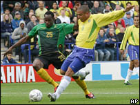 Ronaldo em jogo contra Camarões