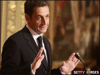 O presidente francês, Nicolas Sarkozy (Getty Images)