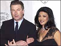 شهره آغداشلو همراه با آلک بولدوين 