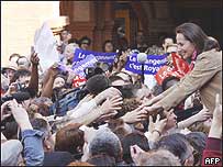 Comício de Ségolène Royal