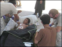 اس دھماکے میں بچے پھنس گئے تھے