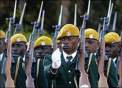 Duyệt binh tại Harare, Zimbabwe