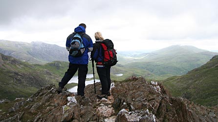 Derek on a mountain summit