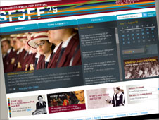 Screengrab of SFJFF website