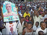 Campanha eleitoral em Port au Prince, Haiti