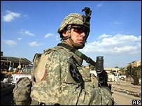 سرباز آمریکایی در عراق