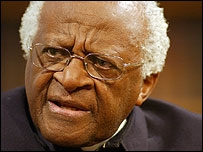Archbishop Desmond Tutu, anti-apartheid activist and peace campaigner