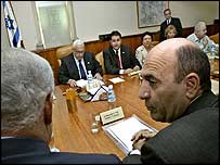 O ministro da Defesa de Israel, Shaul Mofaz