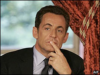 Tổng thống Pháp Nicolas Sarkozy 