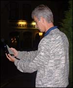 Mike Yapp in Stratford 