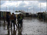 Flooded 2008 Sunrise festival 