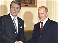 پوتين و يوشچنکو