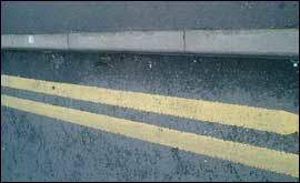 Yellow lines
