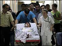 घायल लोग