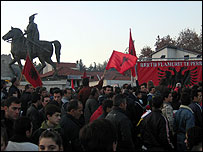 Monumenti i Skënderbeut në Shkup