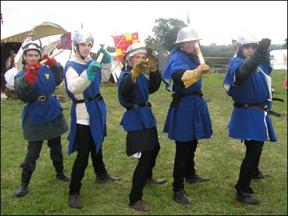 Men At Arms - Alex, Stewart, David, Craig & Simon