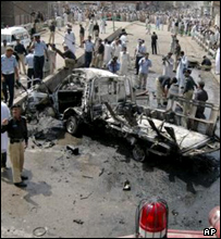 انفجار اتوبوس نیروی هوایی پاکستان در پیشاور