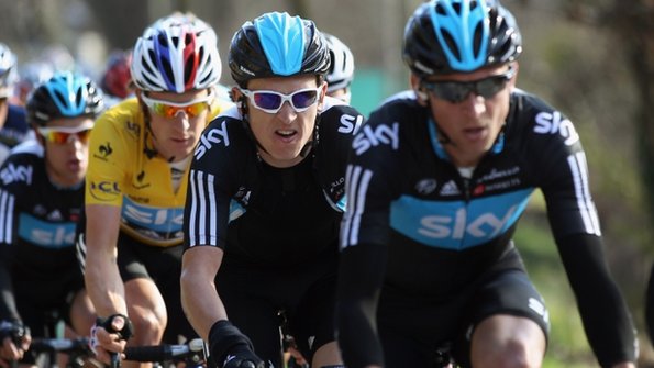 At Paris-Nice with Team Sky and Bradley Wiggins