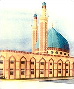 Artist's impression of the Wolseley Rd mosque