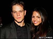 Matt Damon e Luciana Barroso