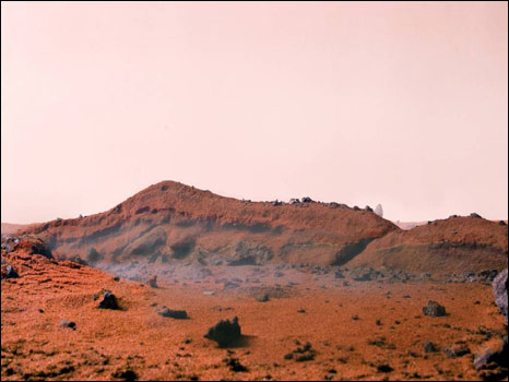 Montanha de páprica