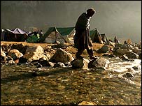 बालाकोट का एक राहत शिविर