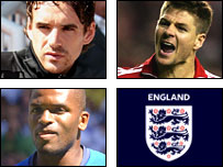 哈格里夫斯、杰拉德和本特本周都无法为国出征