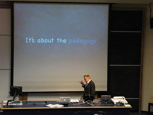 Miles Metcalf at FOTE - Its about the pedagogy