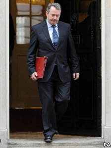 UK Defence Secretary Liam Fox