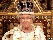 ملکه بریتانیا در مجلس