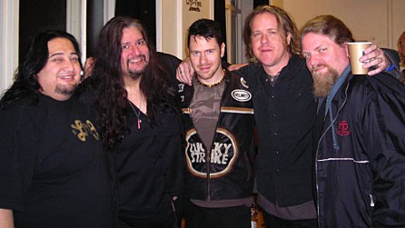 Jayce Lewis with Fear Factory