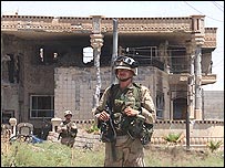 Soldado americano no Iraque