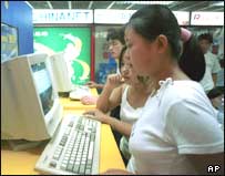 کاربران اینترنت در چین