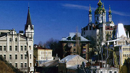 KIEV RICHARD THE LIONHEART CASTLE ST ANDREWS CHURCH 1 © BBC SOWERSBY