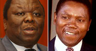 Morgan Tsvangirai and Simba Makoni