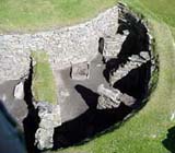 Image of Viking building remains in Shetland Isles, Scotland
