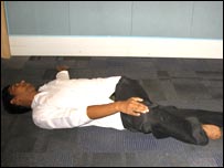 रीढ़ संचालन-एक की एक मुद्रा