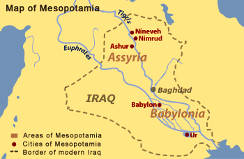 Map of Mesopotamia