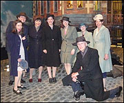 'Supers' on the stage!