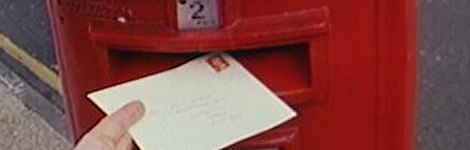 Posting a letter