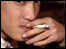 A man smoking