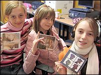 Hannah, Caroline and Becky