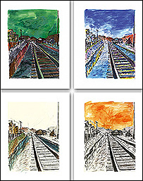 نقاشی های باب دیلن 