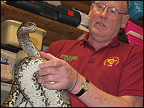 Brian and his python