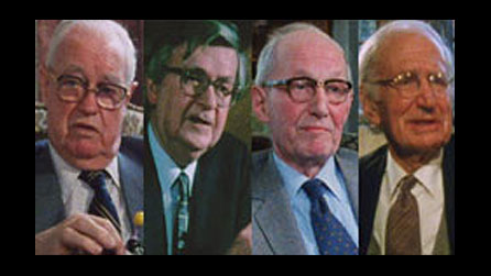 Lord Todd, Neils Jerne, Ernest Walton, Nevill Mott