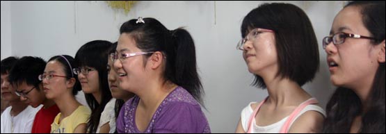 The audience at the Xi'an Siyuan University seminar