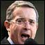 O presidente da Colômbia, Álvaro Uribe